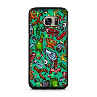 Doodle Arms Collage Samsung Galaxy S7 / S7 Edge Case