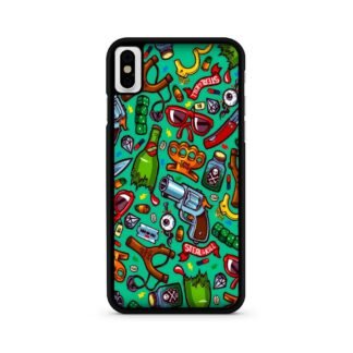 Doodle Arms Collage iPhone X / XR / XS / XS Max Case