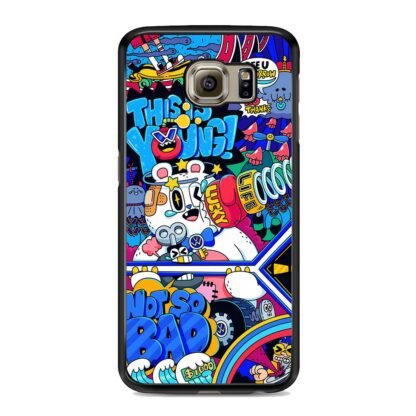 Doodle Characters Collage Samsung Galaxy S6 / S6 Edge / S6 Edge Plus Case