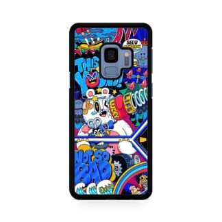 Doodle Characters Collage Samsung Galaxy S9 / S9 Plus Case