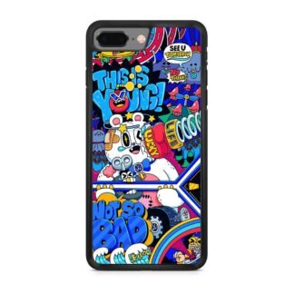 Doodle Characters Collage iPhone 7 Plus / 8 Plus Case