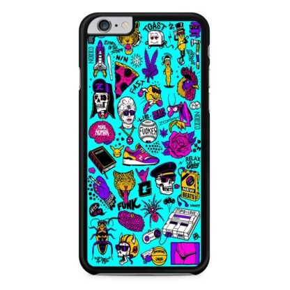 Doodle Logo Collage iPhone 6 / 6S / 6 Plus / 6S Plus Case