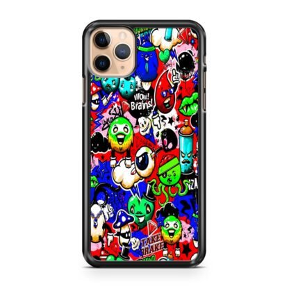 Doodle Mini Monster Collage iPhone 13 / 13 Pro / 13 Pro Max / 13 Mini Case