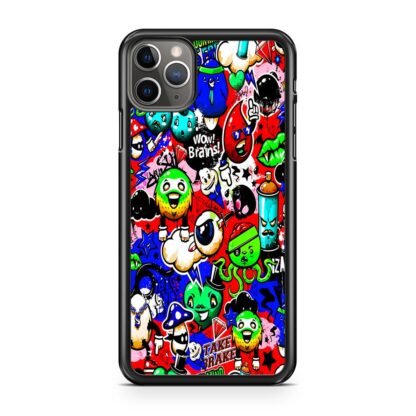 Doodle Mini Monster Collage iPhone 14 / 14 Plus / 14 Pro / 14 Pro Max Case