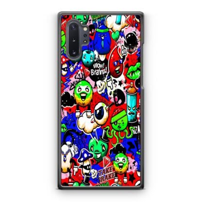 Doodle Mini Monster Collage Samsung Galaxy Note 10 / Note 10 Plus Case