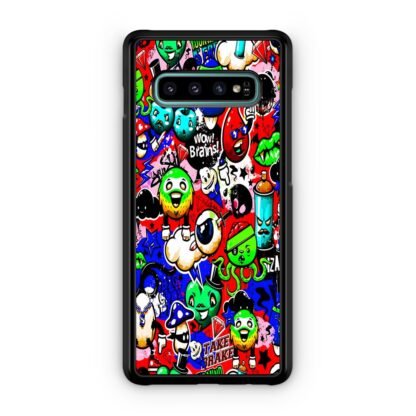 Doodle Mini Monster Collage Samsung Galaxy S10 / S10e / S10 Plus / S10 5G Case