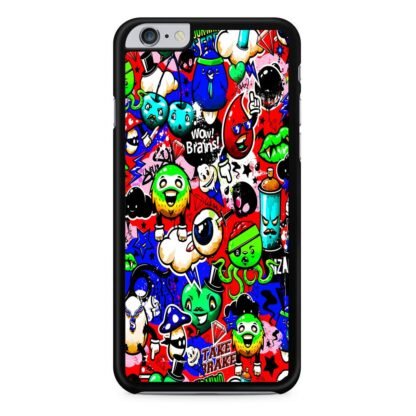 Doodle Mini Monster Collage iPhone 6 / 6S / 6 Plus / 6S Plus Case