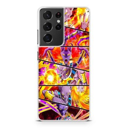 Dragon Ball Beerus Power Samsung Galaxy S21 / S21 Plus / S21 Ultra / S21 FE Case - Image 2