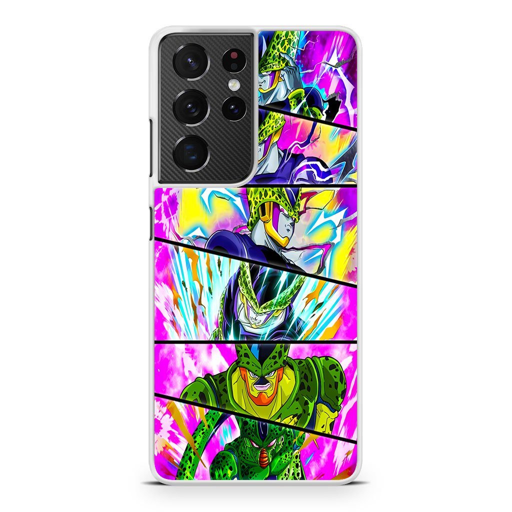 Dragon Ball Cell All Form Samsung Galaxy S21 / S21 Plus / S21 Ultra / S21 FE Case - Image 2