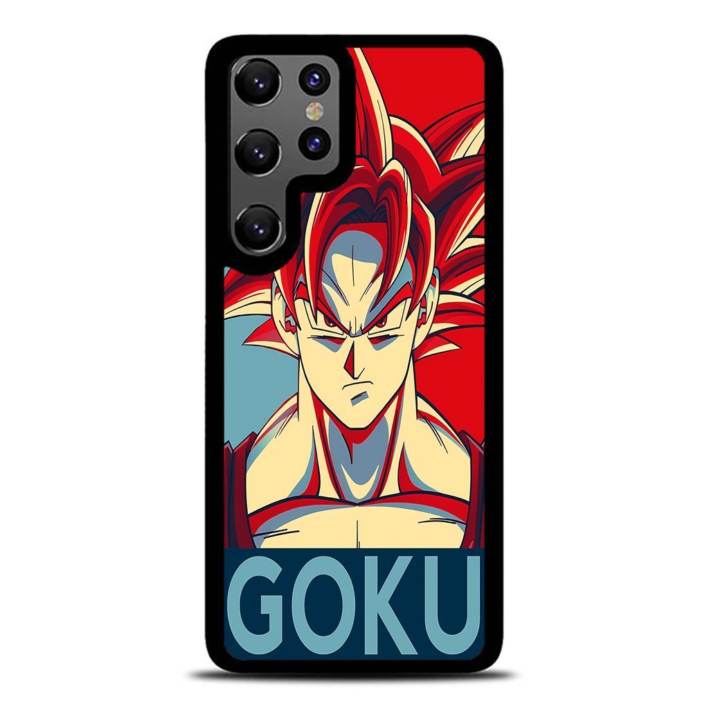 Dragon Ball Goku Blue Red Samsung Galaxy S25 / S25 Plus / S25 Ultra Case