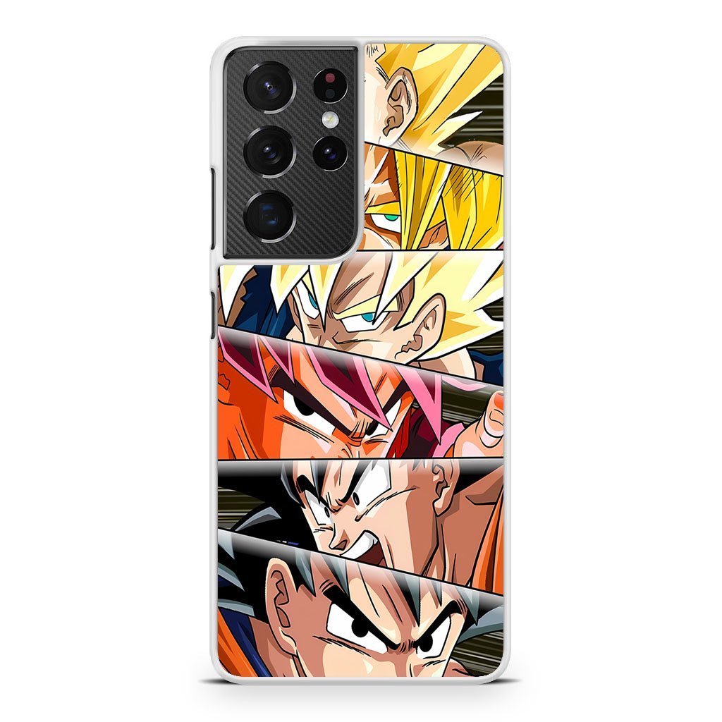 Dragon Ball Goku Saiyan Samsung Galaxy S21 / S21 Plus / S21 Ultra / S21 FE Case - Image 2