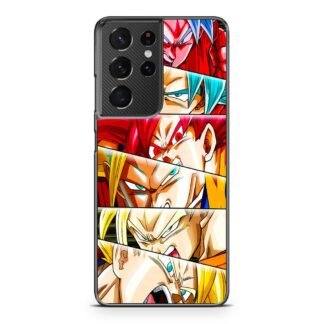Dragon Ball Goku Saiyan Form Samsung Galaxy S21 / S21 Plus / S21 Ultra / S21 FE Case