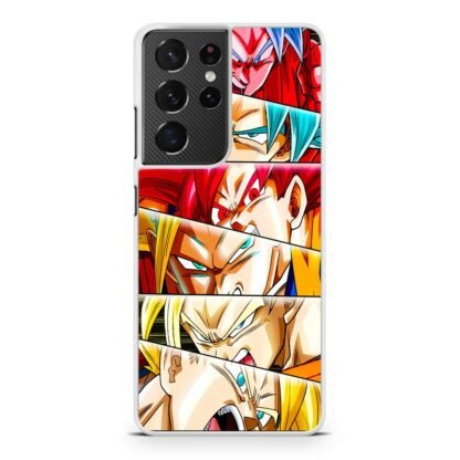 Dragon Ball Goku Saiyan Form Samsung Galaxy S21 / S21 Plus / S21 Ultra / S21 FE Case - Image 2