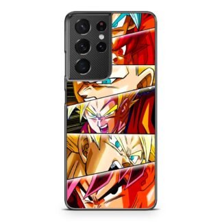 Dragon Ball Goku Super Saiyan Form Samsung Galaxy S21 / S21 Plus / S21 Ultra / S21 FE Case