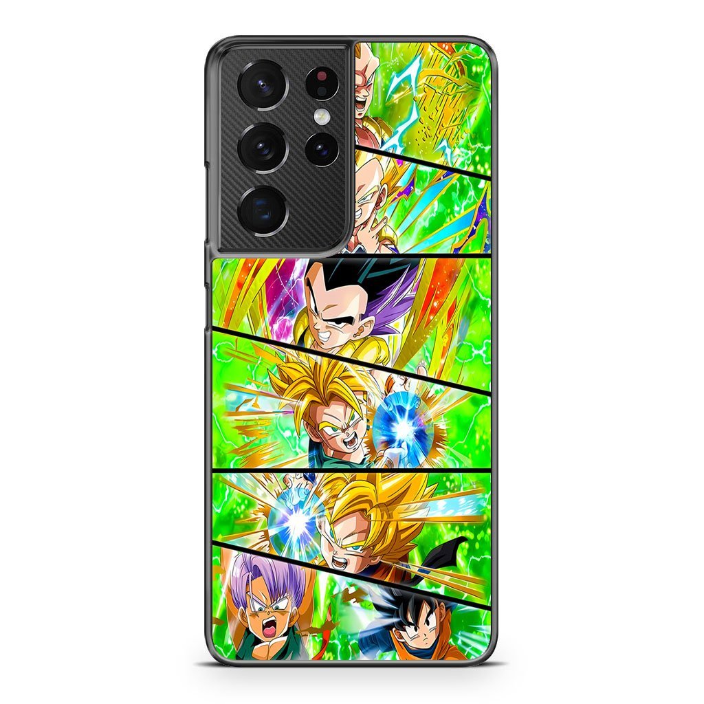 Dragon Ball Gotenks All Form Samsung Galaxy S21 / S21 Plus / S21 Ultra / S21 FE Case
