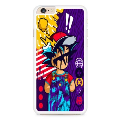 Dragon Ball Kid Goku Paint iPhone 6 / 6S / 6 Plus / 6S Plus Case - Image 2