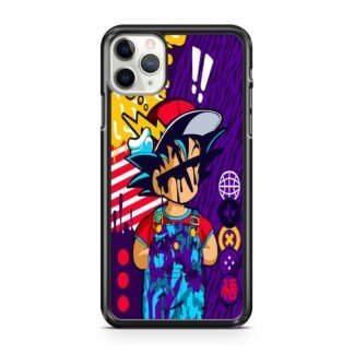 Dragon Ball Kid Goku Paint iPhone 12 / 12 Pro / 12 Pro Max / 12 Mini Case