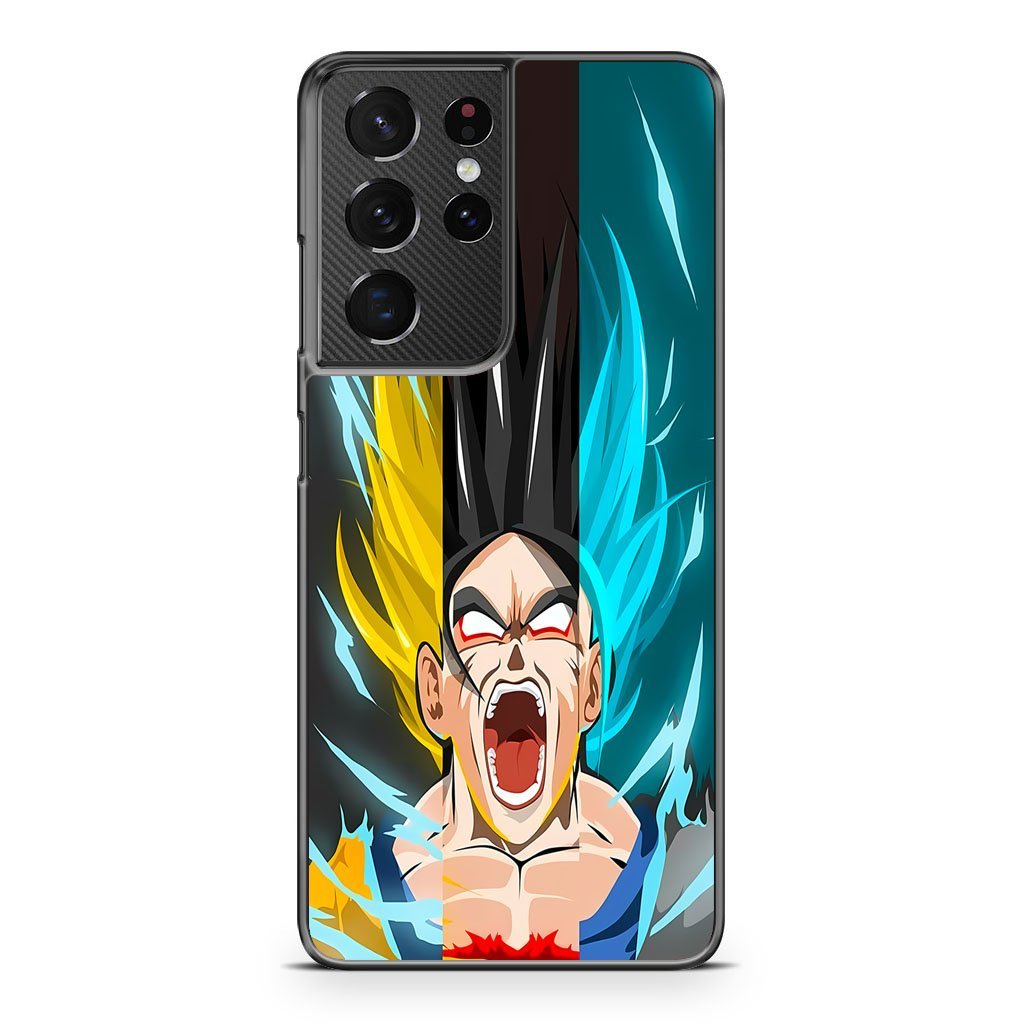 Dragon Ball Super Saiyan Goku Samsung Galaxy S21 / S21 Plus / S21 Ultra / S21 FE Case