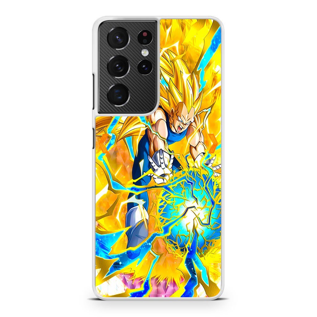 Dragon Ball Vegeta SSJ3 Big Bang Samsung Galaxy S21 / S21 Plus / S21 Ultra / S21 FE Case - Image 2