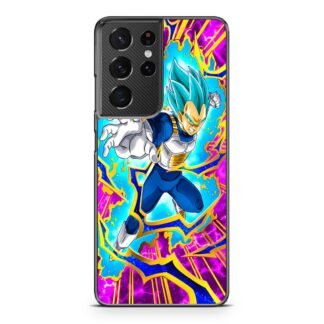 Dragon Ball Vegeta Super Saiyan Blue Power Samsung Galaxy S21 / S21 Plus / S21 Ultra / S21 FE Case