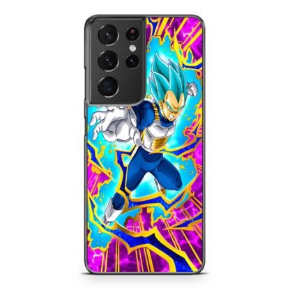 Dragon Ball Vegeta Super Saiyan Blue Power Samsung Galaxy S21 / S21 Plus / S21 Ultra / S21 FE Case