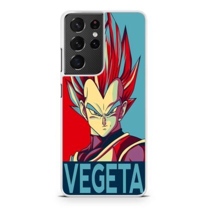 Dragon Ball Vegeta Vector Cover Samsung Galaxy S21 / S21 Plus / S21 Ultra / S21 FE Case - Image 2