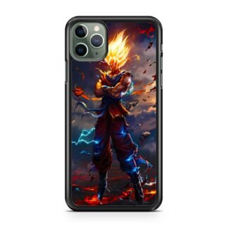 Dragon Ball Z Goku Lightning SSJ iPhone 11 / 11 Pro / 11 Pro Max Case