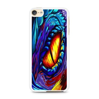 Dragon Eye Colorful Cover iPod Touch 6 / 7 Case - Image 2