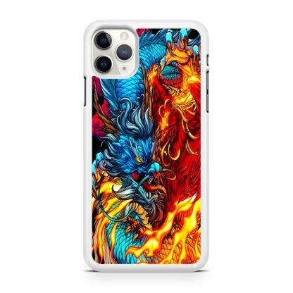 Dragon Phoenix Battle Cover iPhone 12 / 12 Pro / 12 Pro Max / 12 Mini Case - Image 2