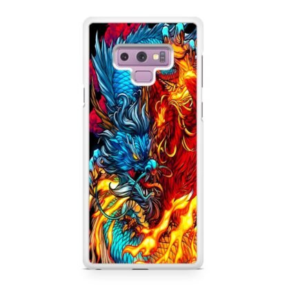 Dragon Phoenix Battle Cover Samsung Galaxy Note 9 Case - Image 2