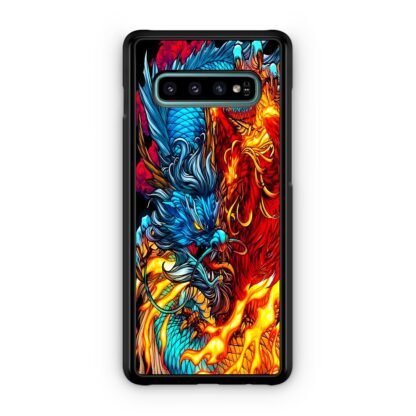 Dragon Phoenix Battle Cover Samsung Galaxy S10 / S10e / S10 Plus / S10 5G Case