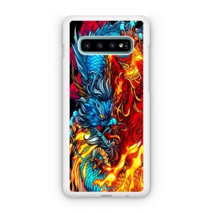 Dragon Phoenix Battle Cover Samsung Galaxy S10 / S10e / S10 Plus / S10 5G Case - Image 2
