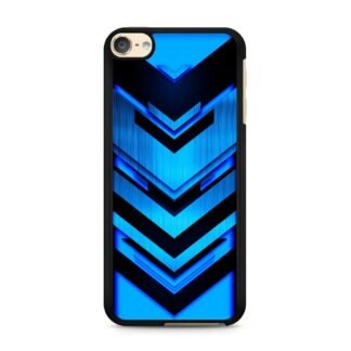 Drop Down Blue Pattern iPod Touch 6 / 7 Case