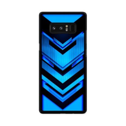 Drop Down Blue Pattern Samsung Galaxy Note 8 Case