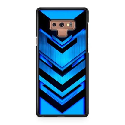 Drop Down Blue Pattern Samsung Galaxy Note 9 Case