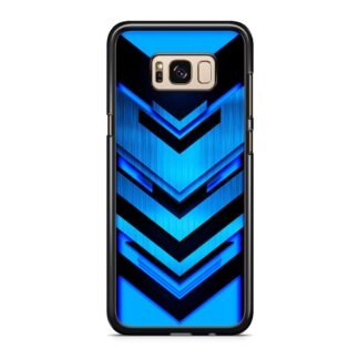 Drop Down Blue Pattern Samsung Galaxy S8 / S8 Plus Case