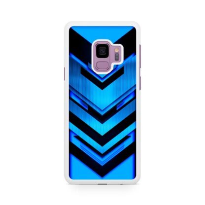 Drop Down Blue Pattern Samsung Galaxy S9 / S9 Plus Case - Image 2
