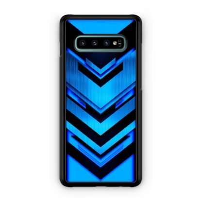 Drop Down Blue Pattern Samsung Galaxy S10 / S10e / S10 Plus / S10 5G Case