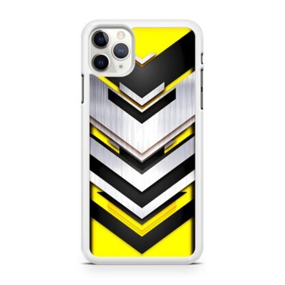 Drop Down Yellow Pattern iPhone 12 / 12 Pro / 12 Pro Max / 12 Mini Case - Image 2