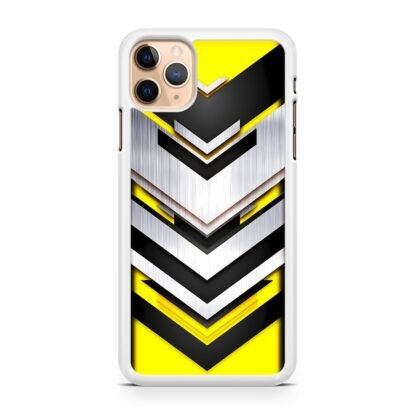 Drop Down Yellow Pattern iPhone 13 / 13 Pro / 13 Pro Max / 13 Mini Case - Image 2