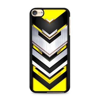 Drop Down Yellow Pattern iPod Touch 6 / 7 Case