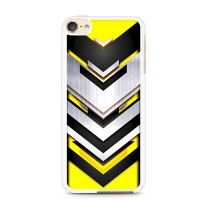 Drop Down Yellow Pattern iPod Touch 6 / 7 Case - Image 2