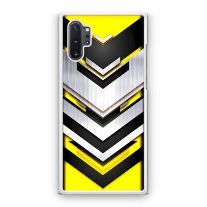 Drop Down Yellow Pattern Samsung Galaxy Note 10 / Note 10 Plus Case - Image 2