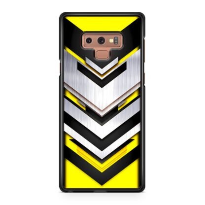 Drop Down Yellow Pattern Samsung Galaxy Note 9 Case