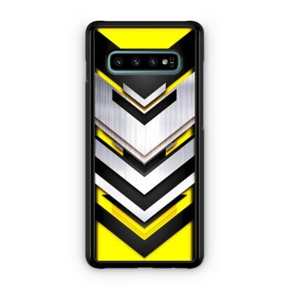 Drop Down Yellow Pattern Samsung Galaxy S10 / S10e / S10 Plus / S10 5G Case