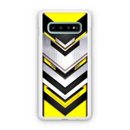 Drop Down Yellow Pattern Samsung Galaxy S10 / S10e / S10 Plus / S10 5G Case - Image 2