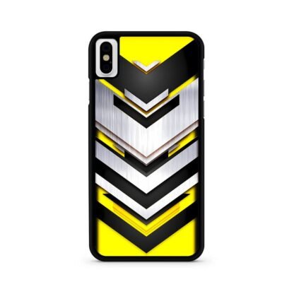 Drop Down Yellow Pattern iPhone X / XR / XS / XS Max Case