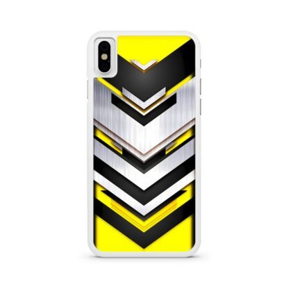 Drop Down Yellow Pattern iPhone X / XR / XS / XS Max Case - Image 2