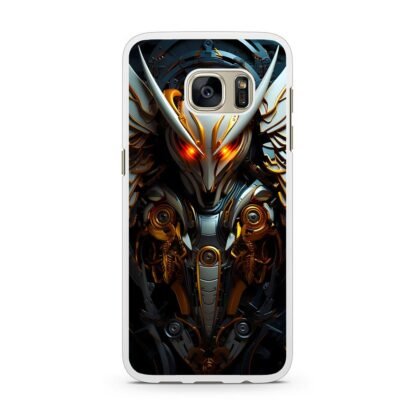 Eagle White Steampunk Armor Samsung Galaxy S7 / S7 Edge Case - Image 2