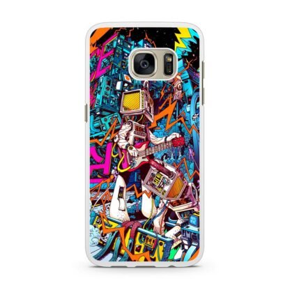 Electro Music Robot Samsung Galaxy S7 / S7 Edge Case - Image 2